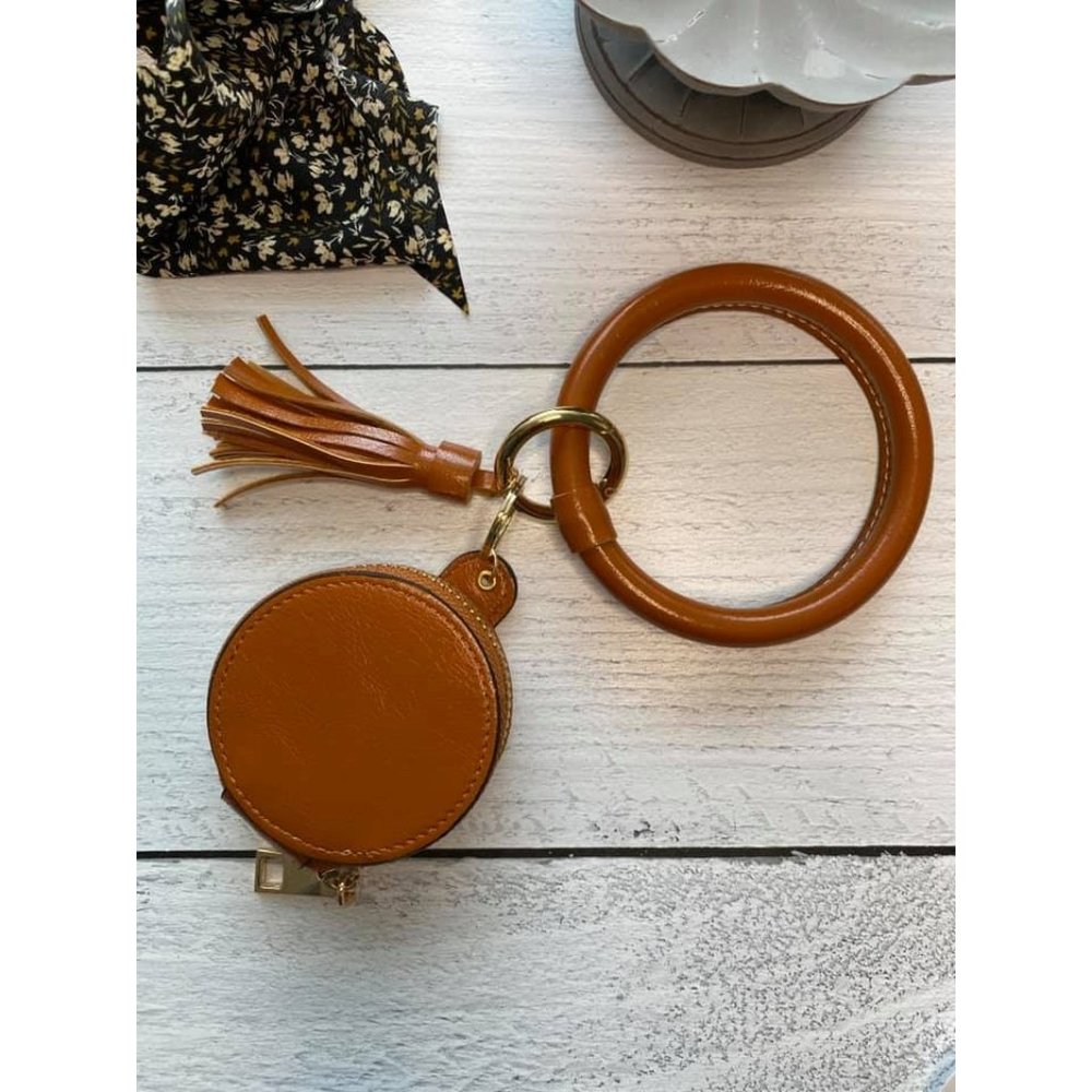 Lauren Lane Bangle Keychain with Wireless Headphone Case  : Choice of Color